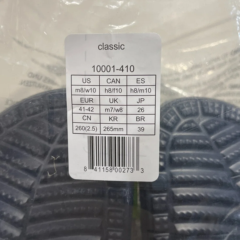 Crocs Classic Clog Unisex Men's 8 Women's 10 Navy Blue Sandal Shoes New 10001
